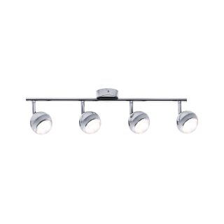 Paulmann LED Deckenleuchte Deckenstrahler Spotlights Scoop LED Chrom 4 x 4,6W warmweiß