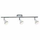 Paulmann LED Deckenleuchte Deckenstrahler Spotlights Double Chrom/Weiß 3 x 2,2W G9 230V LED