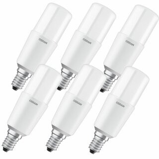 6 x Osram LED Star Stick Lampe 10W = 75W E14 1055lm neutralweiß 4000K