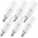 6 x Osram LED Star Stick Lampe 10W = 75W E14 1055lm...