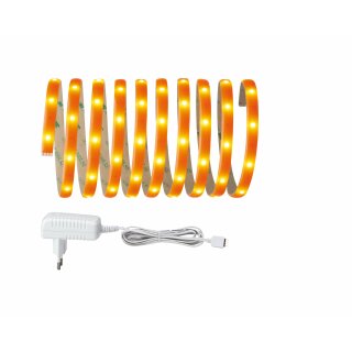 Paulmann LED Stripe Basisset YourLED 3m Neon Orange farbig beschichtet warmweiß