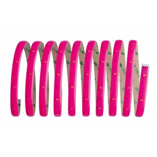 Paulmann LED Stripe Basisset YourLED 3m Neon Pink farbig beschichtet warmweiß
