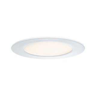 Paulmann LED Einbaupanel Premium rund Weiß matt 6,5W warmweiß dimmbar