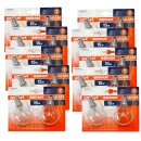 20 x Osram Glühbirne Tropfen 15W E14 KLAR Glühbirnen 15...