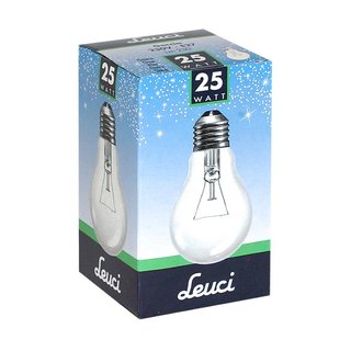 Leuci Glühbirne 25W E27 klar Glühlampe 25 Watt Glühbirnen Glühlampen