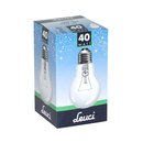 Leuci Glühlampe 40W E27 klar Glühbirne 40 Watt...