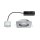 3 x Paulmann LED Einbauleuchten Einbaustrahler Set Premium Line IP44 3 x 6,8W LED Modul Coin 230V 2700K Eisen gebürstet