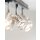 Paulmann LED Deckenleuchte IceCube Spotlights 2 x 3W 230V warmweiß 3000K Chrom Schwarz