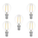 10 x LED Filament Tropfen 1W fast 15W E14 klar...