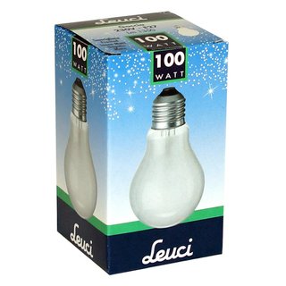 Leuci Glühbirne 100W E27 MATT Glühlampe 100 Watt Glühbirnen Glühlampen