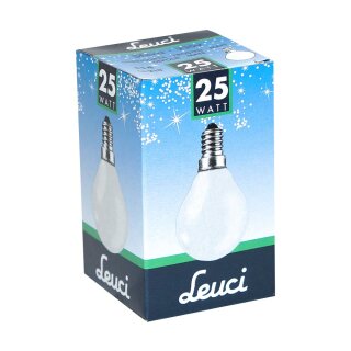 Leuci Glühbirne Tropfen 25W E14 MATT Glühlampe 25 Watt Glühbirnen Glühlampen