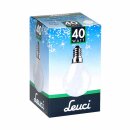 Leuci Glühbirne Tropfen 40W E14 MATT Glühlampe...