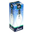 Leuci Glühbirne Kerze 25W E14 klar Glühlampe 25...