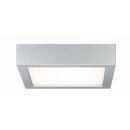 Paulmann LED Aufbau Panel Wand- & Deckenleuchte Space Chrom matt 11W warmweiß