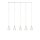Brilliant Pendelleuchte Malt Chrom Glas/Metall max. 5 x 33W G9 dimmbar