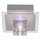 Brilliant LED Deckenleuchte Sandor Klarglas 16W G4 12V warmweiß + RGB bunt Fernbedienung