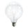 LAES Globe Glühbirne 25W E27 KLAR G120 125mm Globelampe 25 Watt Glühlampe Glühbirnen Glühlampen