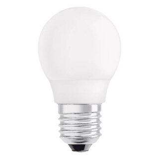 Toplux Energiesparlampe Tropfen 9W = 45W E27 opal 410lm warmweiß 2700K