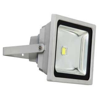 LED Fluter Außenstrahler 50W COB grau IP65 Kaltweiß 6400K