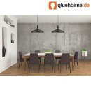 Hängeleuchte Bowl flach Vintage Schwarz E27 Retro Industrie Design Metall Hängelampe Ohne Verpackung