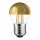 LED Filament Kopfspiegel Tropfen 4W fast 40W E27 gold warmweiß 2700K