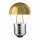 LED Filament Tropfen Leuchtmittel 2W = 25W E27 Kopfspiegel Gold Glühfaden extra Warmweiß 2200K