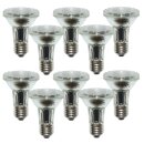 10 x Halogen Reflektor PAR20 35W E27 230V Strahler warmweiß dimmbar Spot 10°