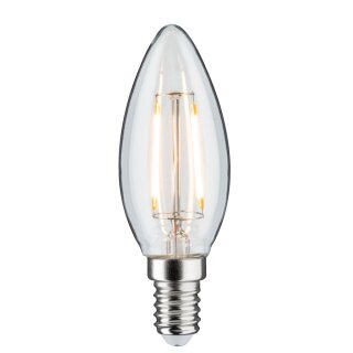 Paulmann LED Filament Kerze 4,5W = 40W E14 klar warmweiß 2700K DIMMBAR