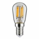 Paulmann LED Filament Leuchtmittel Birnenform Röhre T25 2W = 19W E14 klar warmweiß 2700K