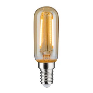 Paulmann LED Filament Leuchtmittel Röhre T25 2W = 16,2W E14 Gold extra warmweiß 1700K