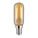 Paulmann LED Filament Leuchtmittel Röhre T25 2W = 16,2W E14 Gold extra warmweiß 1700K