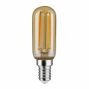 Paulmann LED Filament Leuchtmittel Röhre T25 2W = 16,2W E14 Gold extra warmweiß 1700K