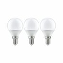 3 x Paulmann LED Leuchtmittel Tropfen P45 5,5W = 40W E14...