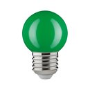 Paulmann LED Leuchtmittel Tropfen 2W E27 Grün schlagfest