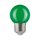 Paulmann LED Leuchtmittel Tropfen 2W E27 Grün schlagfest