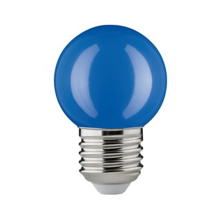 Paulmann LED Leuchtmittel Tropfen 2W E27 Blau schlagfest