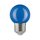 Paulmann LED Leuchtmittel Tropfen 2W E27 Blau schlagfest