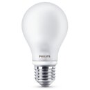 2 x Philips LED Leuchtmittel Birnenform A60 7W = 60W E27 matt warmweiß 2700K