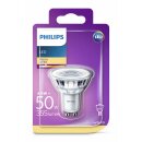 Philips LED Glas Classic Leuchtmittel Reflektor 4,6W = 50W GU10 warmweiß 2700K flood 36°