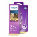 Philips LED Filament Kerze 5W = 40W E14 klar warmweiß 2700K DIMMBAR