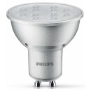 Philips LED Leuchtmittel Reflektor 5,5W = 50W GU10 warmweiß 2700K flood 36° DIMMBAR