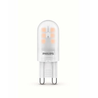 Philips LED Leuchtmittel Stiftsockel Lampe 1,9W = 25W G9 Brenner warmweiß 2700K