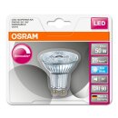 Osram LED Glas Reflektor PAR16 Superstar 5,9W = 50W GU10 350lm 940 neutralweiß 4000K Ra>90 36° DIMMBAR