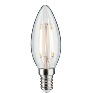 Nice Price LED Filament Leuchtmittel Kerze 2W = 25W E14 klar warmweiß 2700K