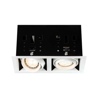 Paulmann LED Einbauleuchte Set Premium Line schwenkbar Weiß 2 x 4W GU10 3000K warmweiß