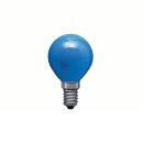 10 x Paulmann Glühbirne Tropfen 25W E14 BLAU Glühlampe Kugel