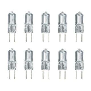 10 x Paulmann Eco Halogen Stiftsockellampe 28W = 35W GY6,35 12V warmweiß 2900K dimmbar