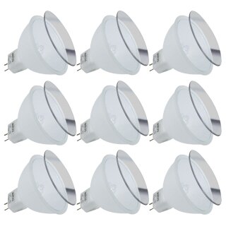 10 x Paulmann Halogen Reflektor 35W GU5,3 Softopal warmweiß dimmbar Maxiflood 100°