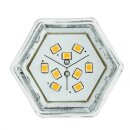 Paulmann LED Leuchtmittel Glas Reflektor Hexa 2W GU5,3 12V warmweiß 2700K