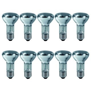 10 x Paulmann Reflektor Glühbirne R63 25W E27 matt Glühlampe 25 Watt Glühbirnen warmweiß dimmbar